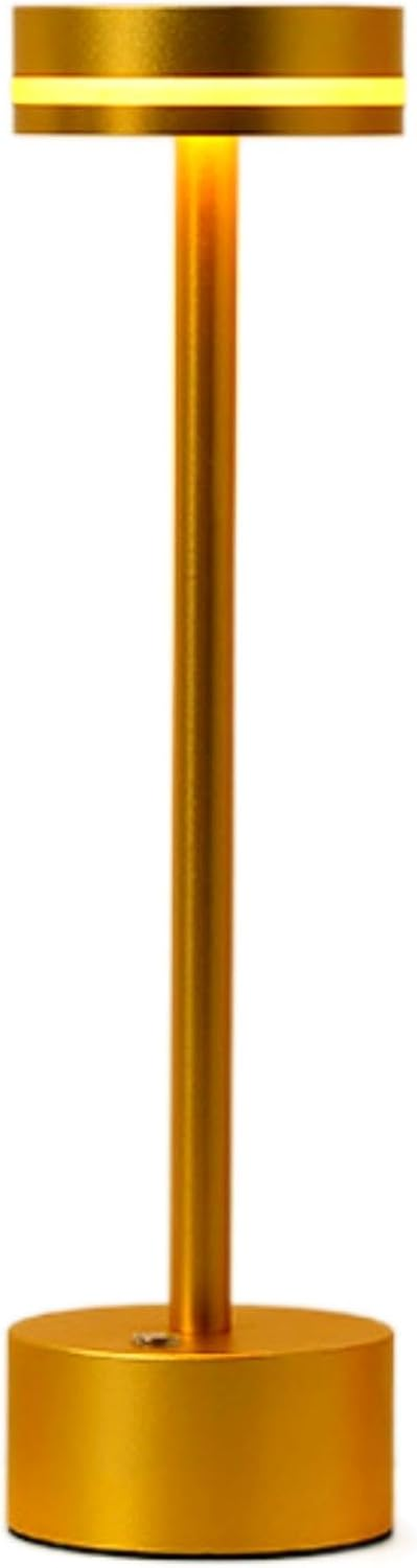 Cordless Table Lamps, Rechargeable beside Desk Lamp Battery Operated Nightstand LED Bedroom Night Light with Dimmable Brightness for Living Room, Home Office, Restaurant (Black)