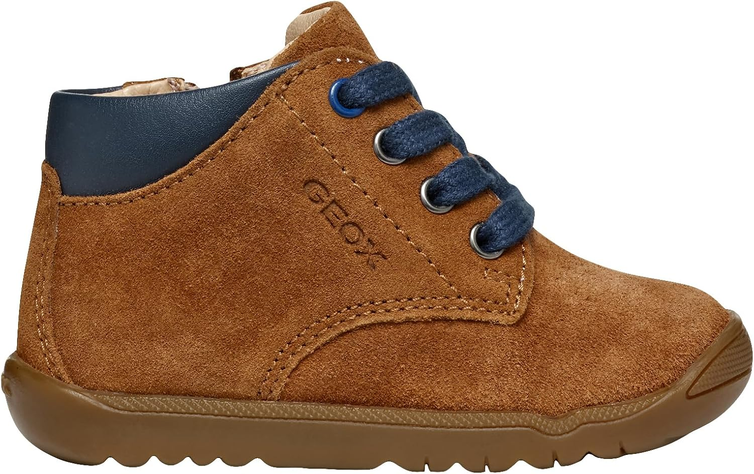 Geox Baby Boy'S B Macchia First Steps, Coffee, 6 UK Child image number 2