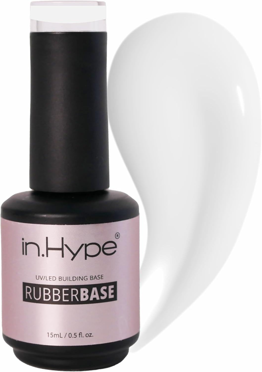 IN.HYPE Hema-Free Strong Rubber Base Coat UV/LED Curable. Soak Off