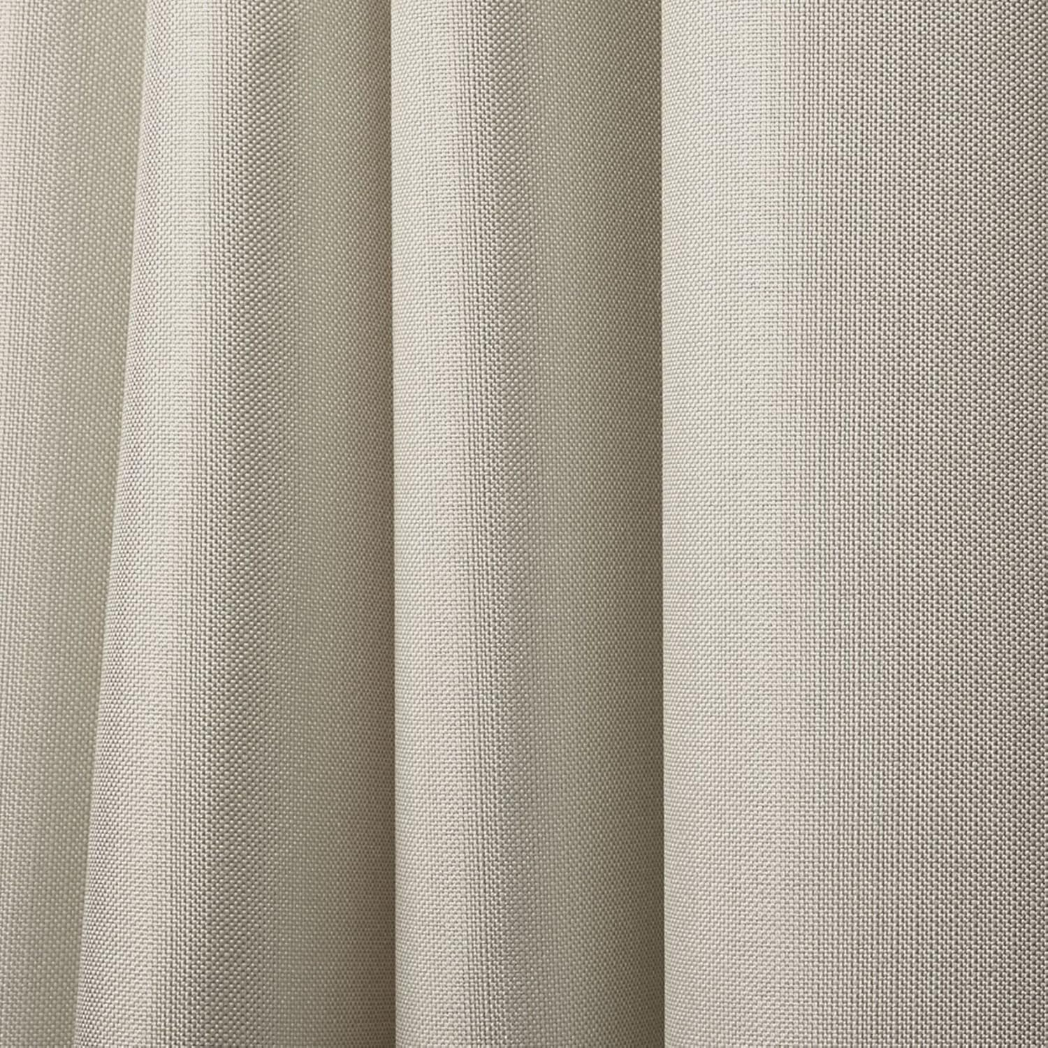 Exclusive Home Curtains Biscayne Indoor/Outdoor Two Tone Textured Tab Top Curtain Panels, 54X108, Sand image number 6