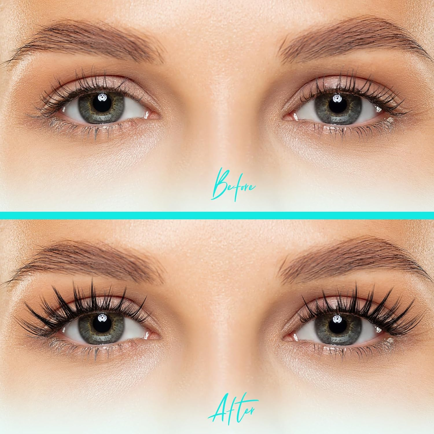 Lash Clusters Kit 140Pcs Lash Extension Kit Manga Cluster Lashes Natural Look with Bond and Seal Waterproof,Tweezer with Wet Look Ultra-Thin Band Lashes(Puppy,C-10-18Mm) - Kitten Black image number 3