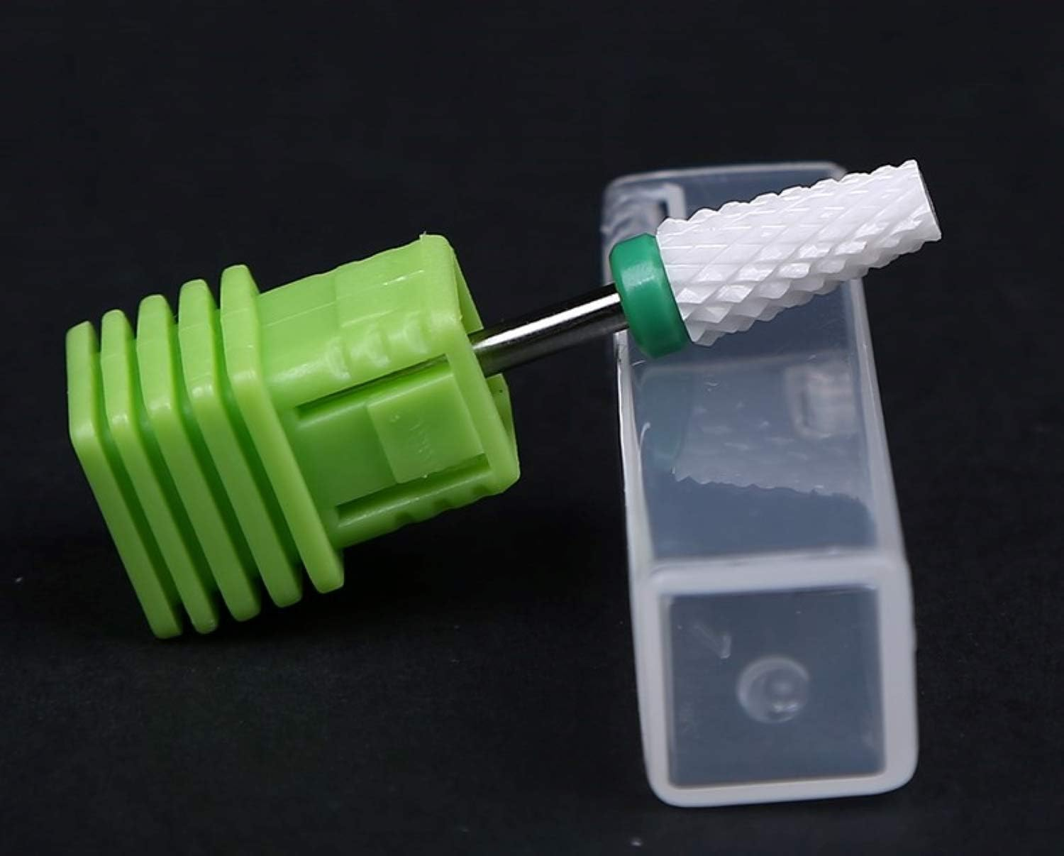 Natury Nails Ceramic Nail Cutter Manicure Pedicure Nail Polish Acrylic Nails Gel Nails Coarse Grain File Drill image number 1