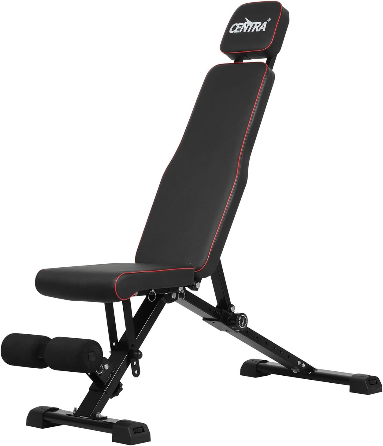 Adjustable Weight Bench,300Kg Fast Folding Incline Decline Flat Bench,Workout Bench with Adjustable Levelling Knobs,Adjustable Neck Pillow,Gym Equipment Home Workout image number 2