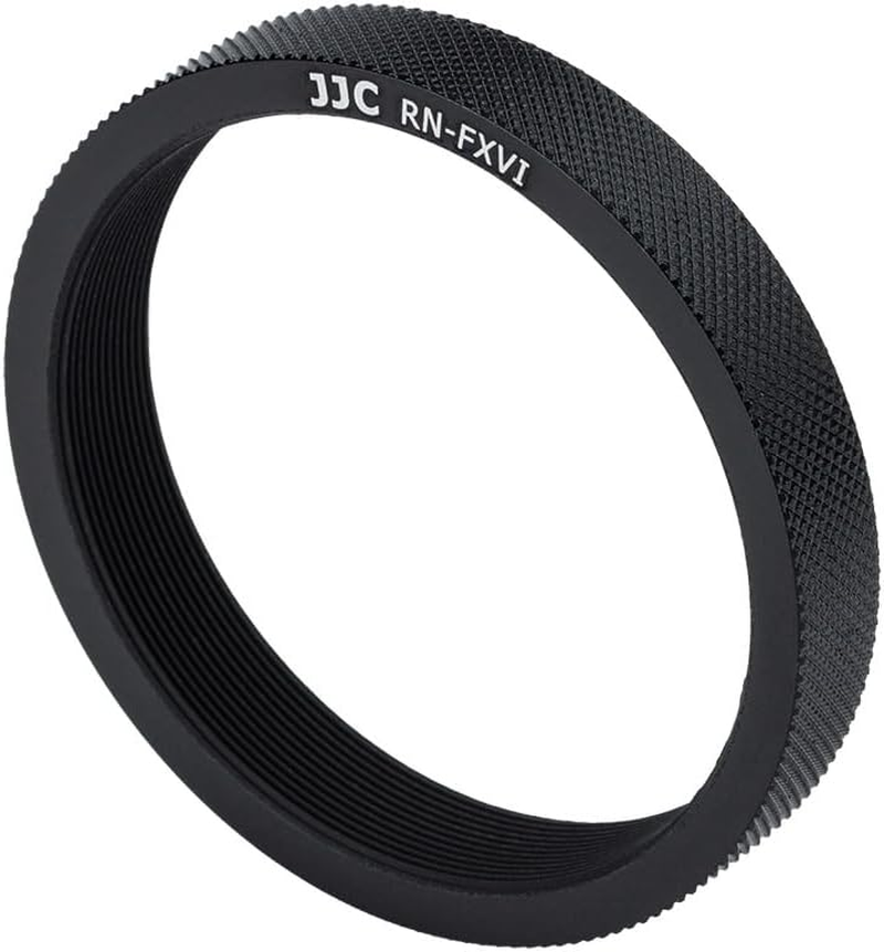 JJC AR-X100 49Mm Metal Lens Filter Adapter Ring for Fujifilm X100VI X100V X100F X100T X100S X100 X70 Camera Installing UV CPL ND Filter Lens Cap, Can Be Used with FLCP-49 Lens Cap