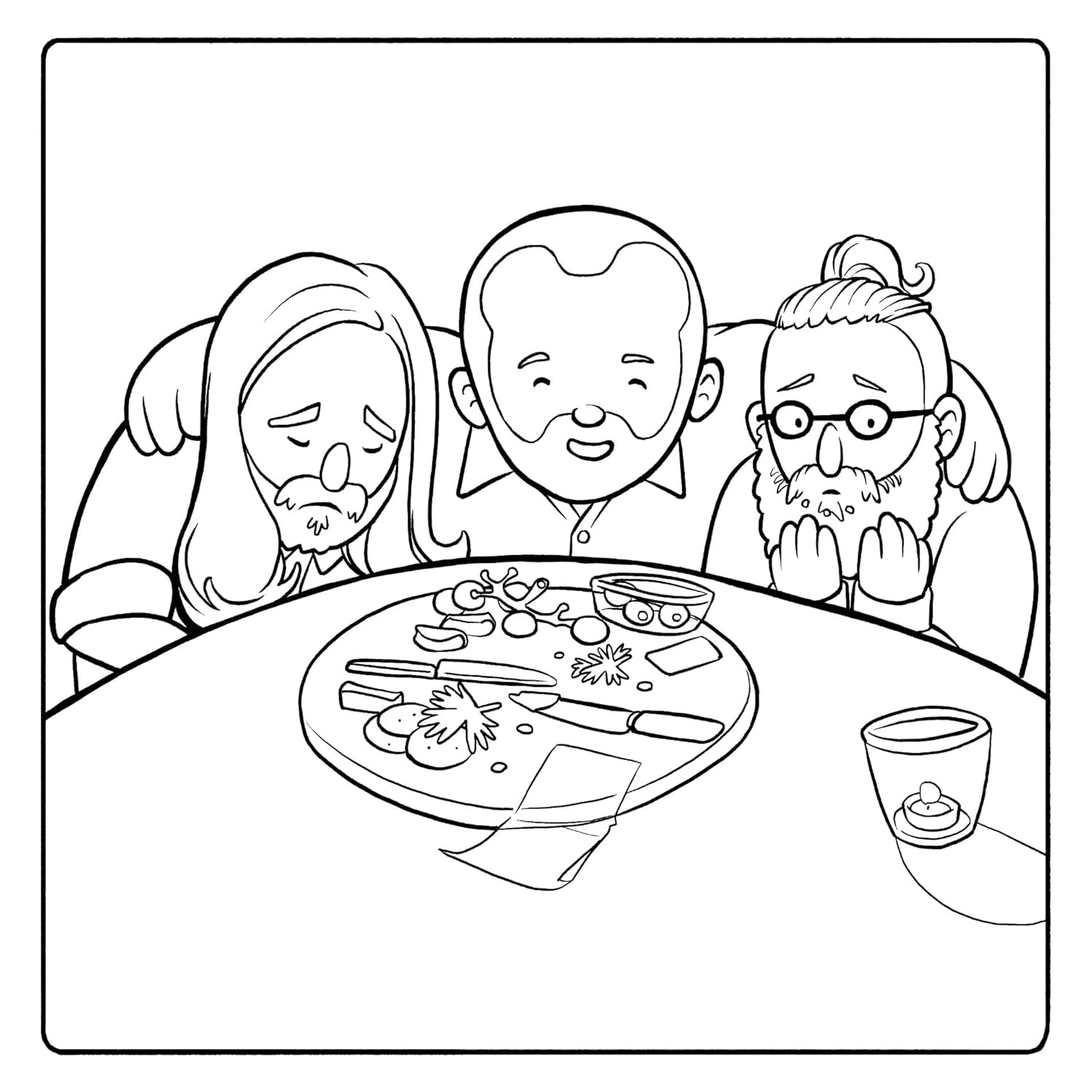 Aunty Donna'S Cosy & Cheeky Colouring Fun: a Surprisingly Calm and Cute Colouring Book image number 4