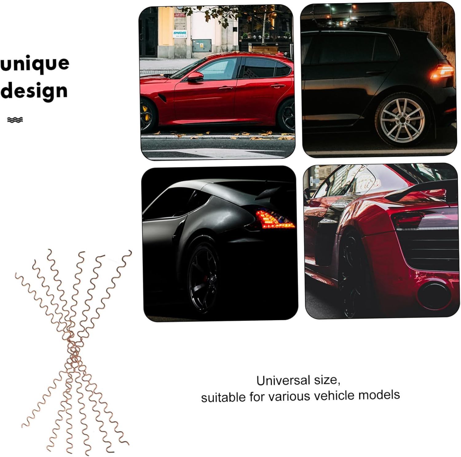 TIDTALEO Automotive Welding Wire 100Pcs Wave Welding Wire Body Auto Dent Tool Kit