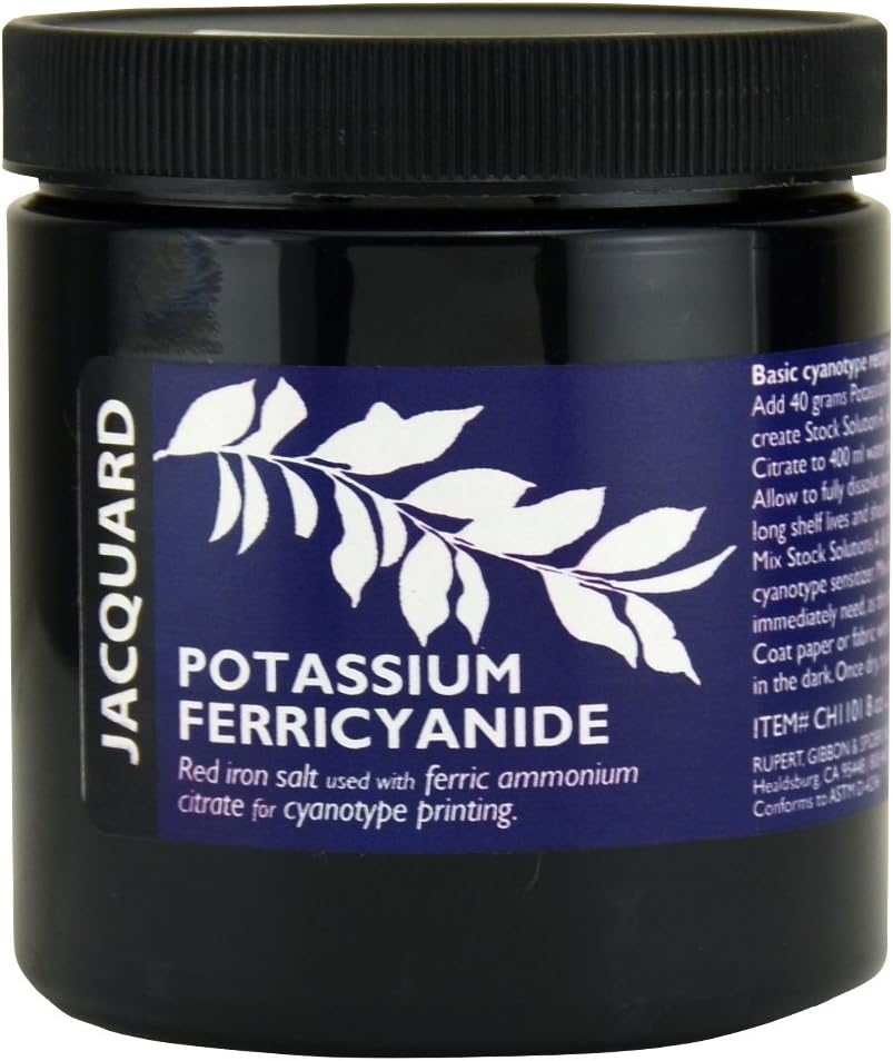 Jacquard Potassium Ferricyanide 8-Ounce, Black (F-CHM1101)