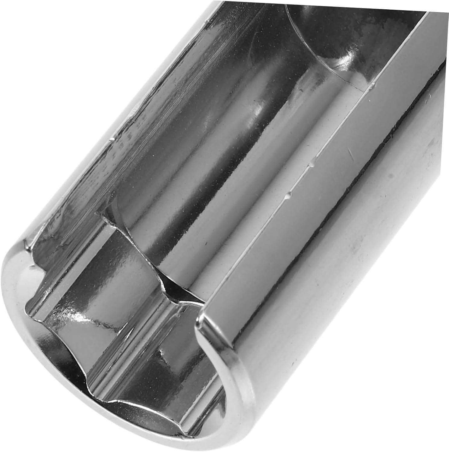 DECOMELODY O2 Sensor Socket Removal Tool 1/2 Inch Large Opening 9Cm White Auto O2 Sensor Removal Socket Compatible Universal Automotive Repair image number 3