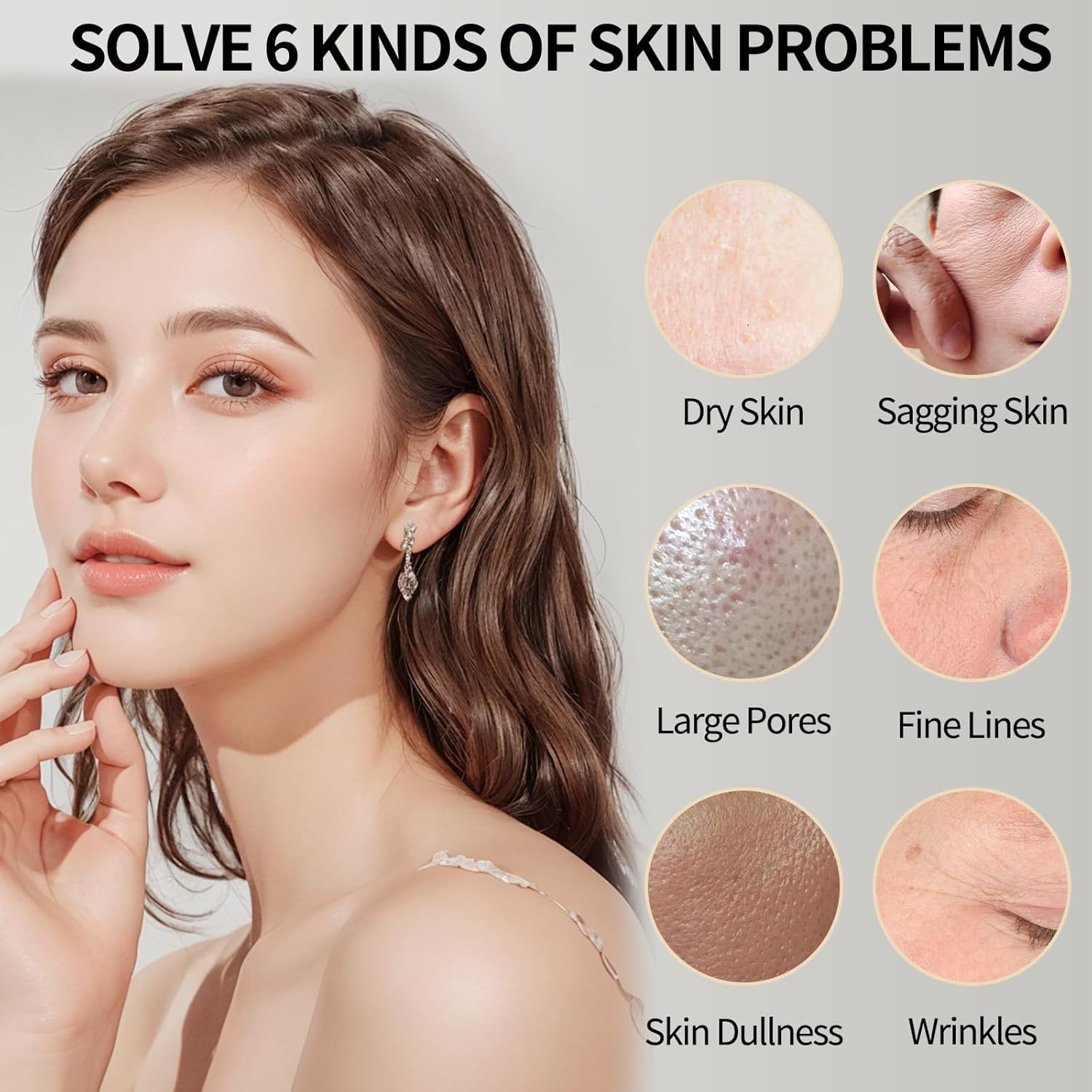 Collagen Night Wrapping Mask Peel off &ndash; Overnight Face Mask for Deep Hydration, Firming & Glowing Skin Care, Reduces Sagging Wrinkles Skincare&ndash; 2.54 Fl. Oz with Jelly Brush image number 1