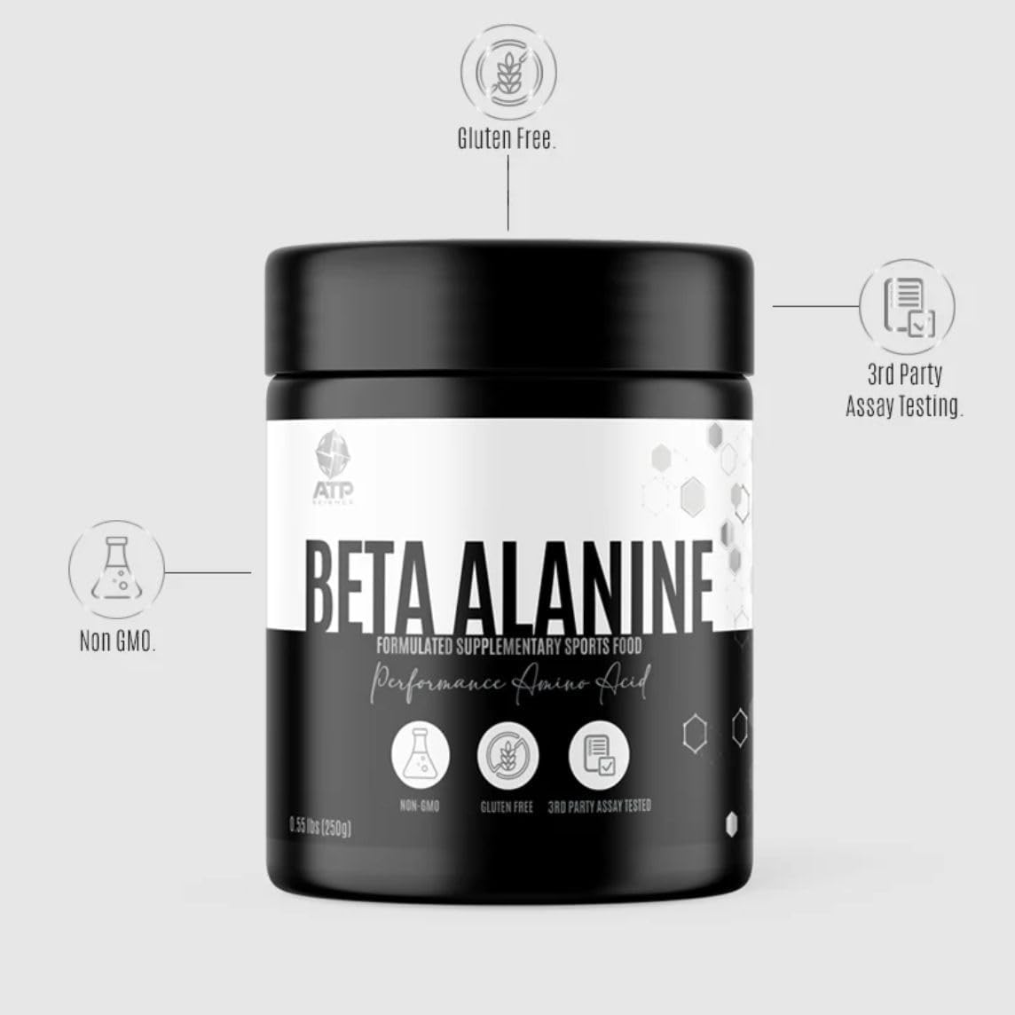 ATP Science Beta Alanine 250G image number 2