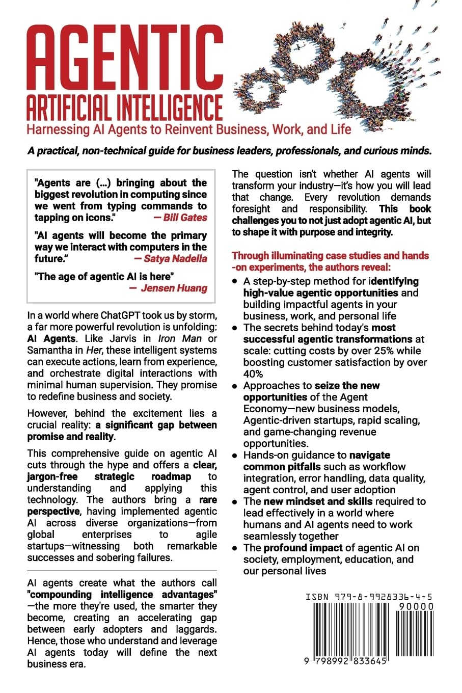 Agentic Artificial Intelligence: Harnessing AI Agents to Reinvent Business, Work and Life