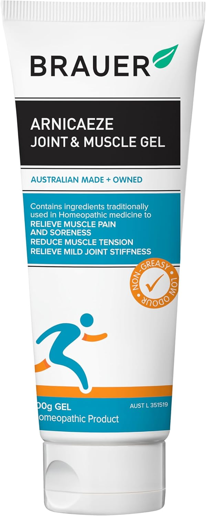 Brauer Arnicaeze Joint & Muscle Gel - 100G