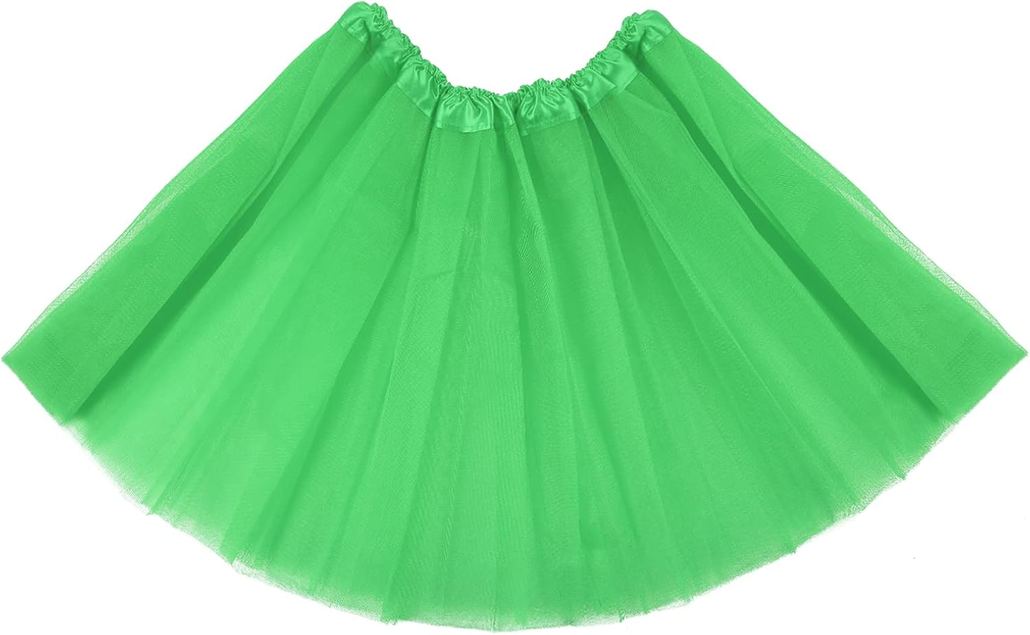 1 Pack Adult Tulle Tutu Skirt Women'S Vintage Tulle Bubble Tutu Skirt Prom Party Skirt Elastic 3 Layer for Women and Teens