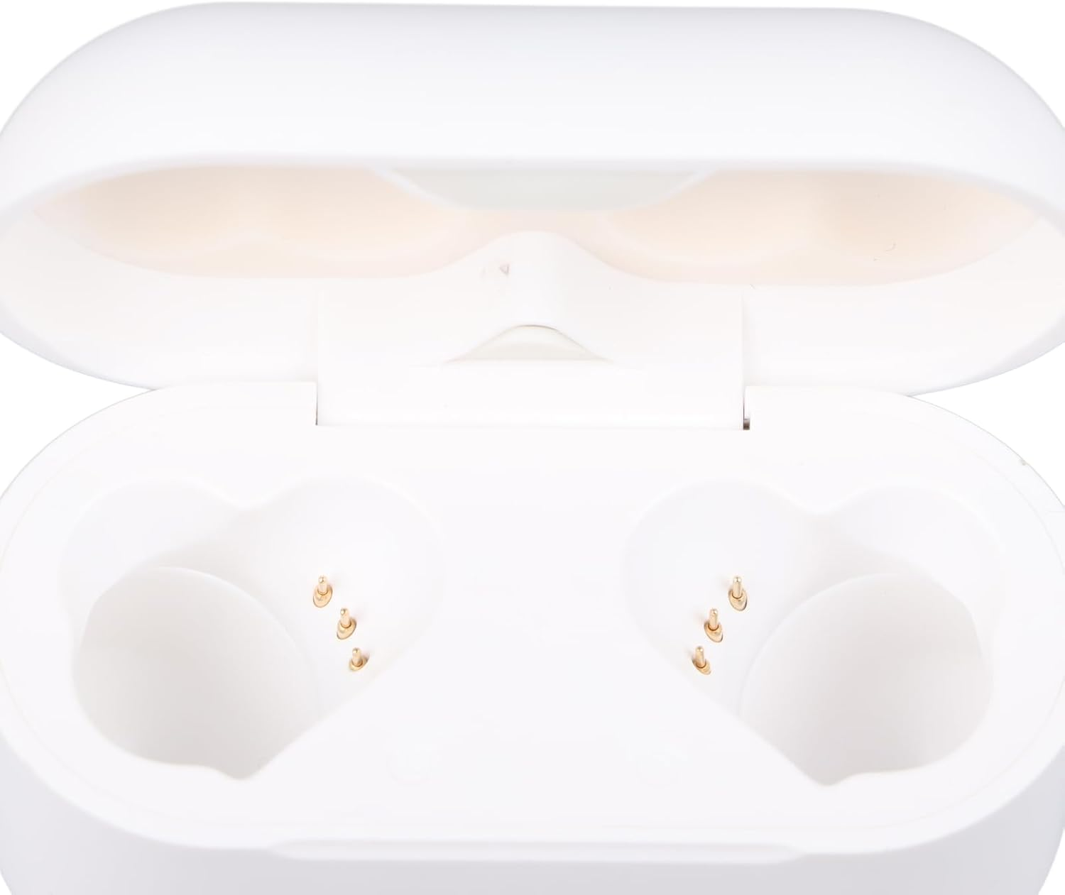 Wireless Earbuds, Red Heart Shaped Earbuds with White Charging Case, Hifi Noise Canceling Stereo Earphones, in Ear Lightweight Headphones for Girls, Women, Kids image number 2