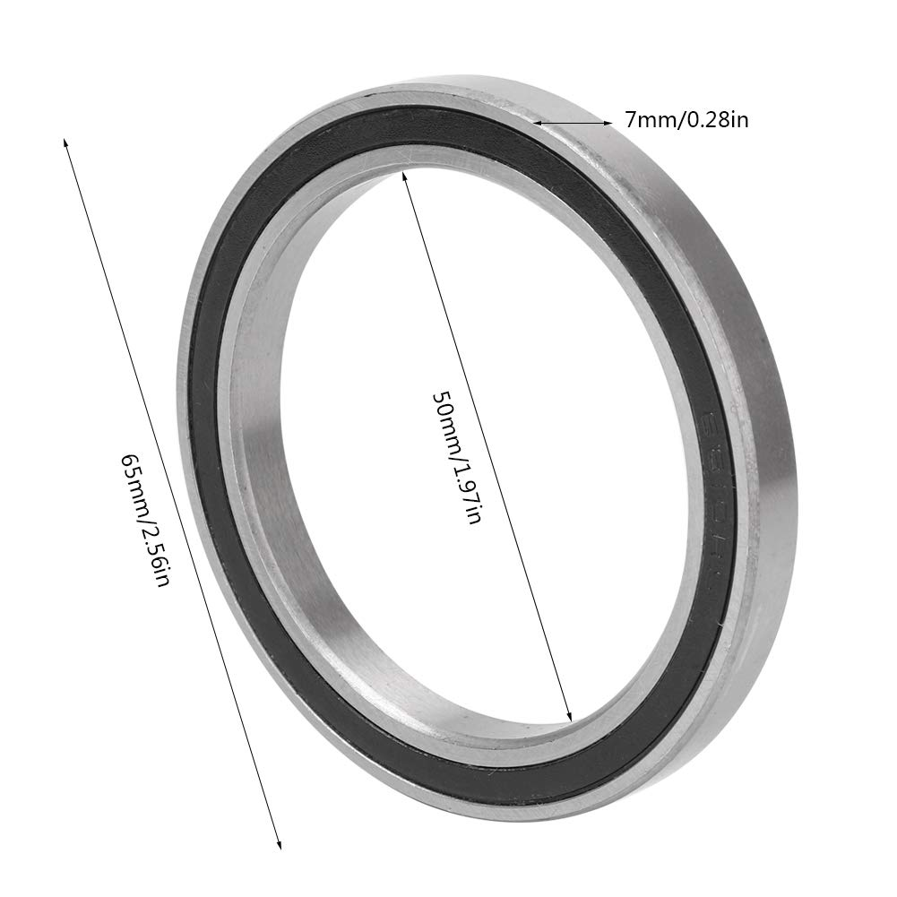 Changor Ball Bearing, Rustproof Exquisite Single Row Ball Bearing for Skateboard image number 4