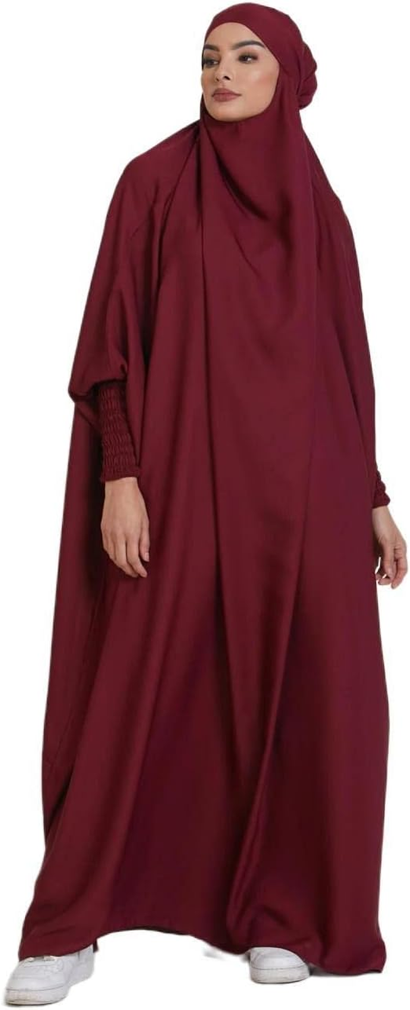 RLLJS Women Muslim Dress Ramadan One Piece Prayer Garment Hijab Abaya Dubai Islam Robe African Turkey Caftan