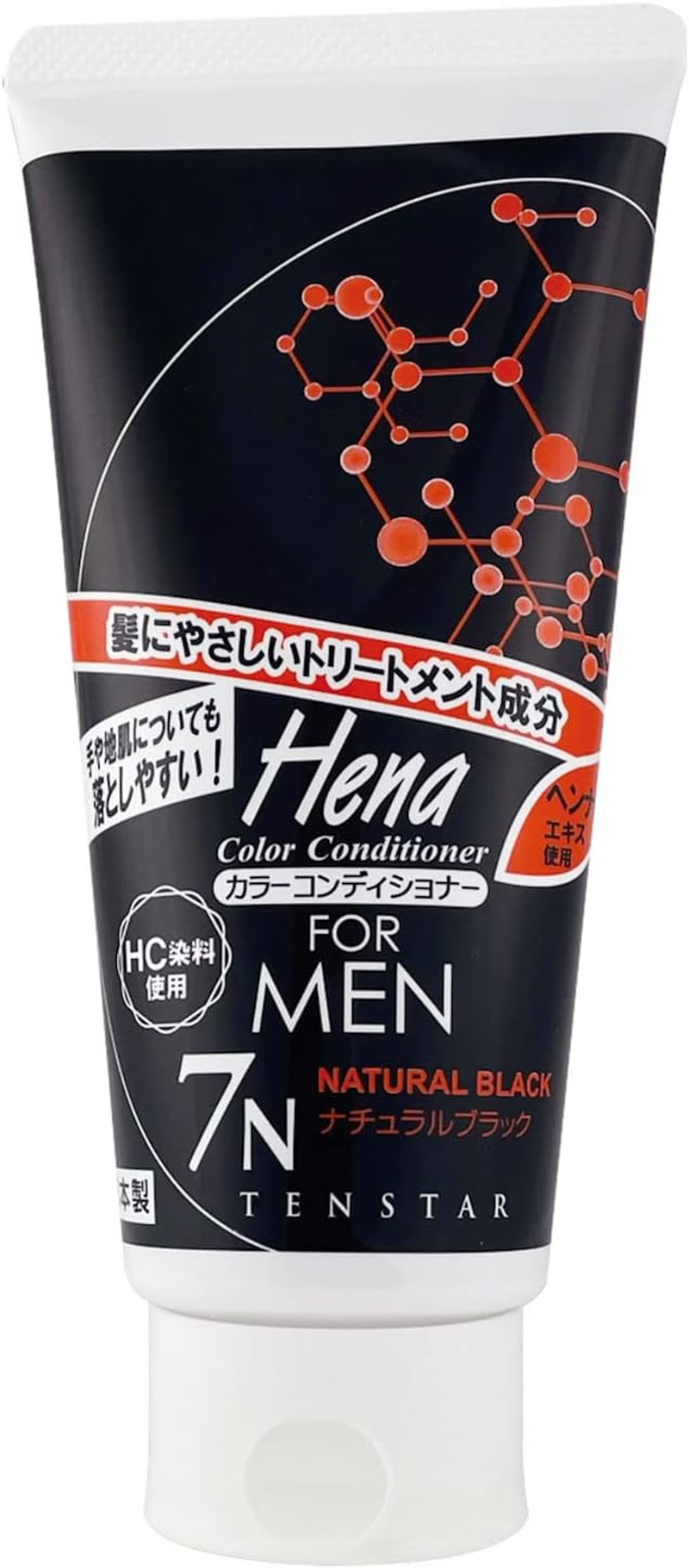 Tenster Color Conditioner for Men, Natural Black, 6.0 Oz (178 G) image number 2