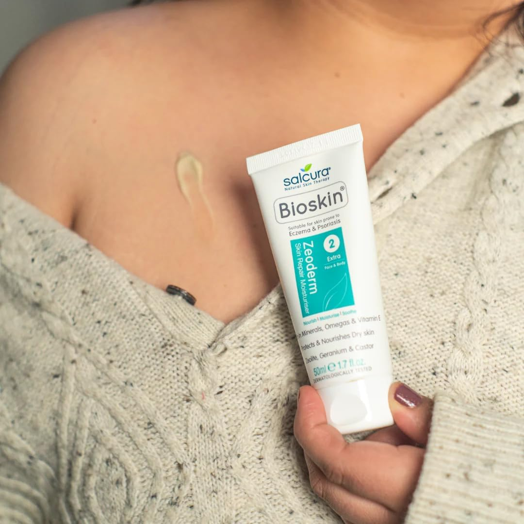 Salcura Natural Skin Bioskin Zeoderm Skin Repair Moisturiser 50 Ml image number 2