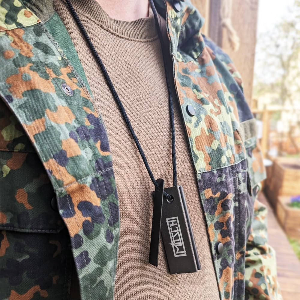 Flint Fire Steel Magnesium Flint Outdoor Bushcraft Survival Equipment Magnesium Block Fire Starter Hiking Camping Campfire Food Cooking Fire Steel Outdoor Army image number 5