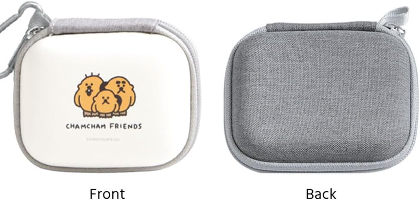 Granthunk Gadget Pouch, Small, Hard Pouch, Storage, Small Items, Otter, Gadget Pouch SS [Cham Cham Friends] Cable, Compact, for Travel, Business Trip - Apple image number 3