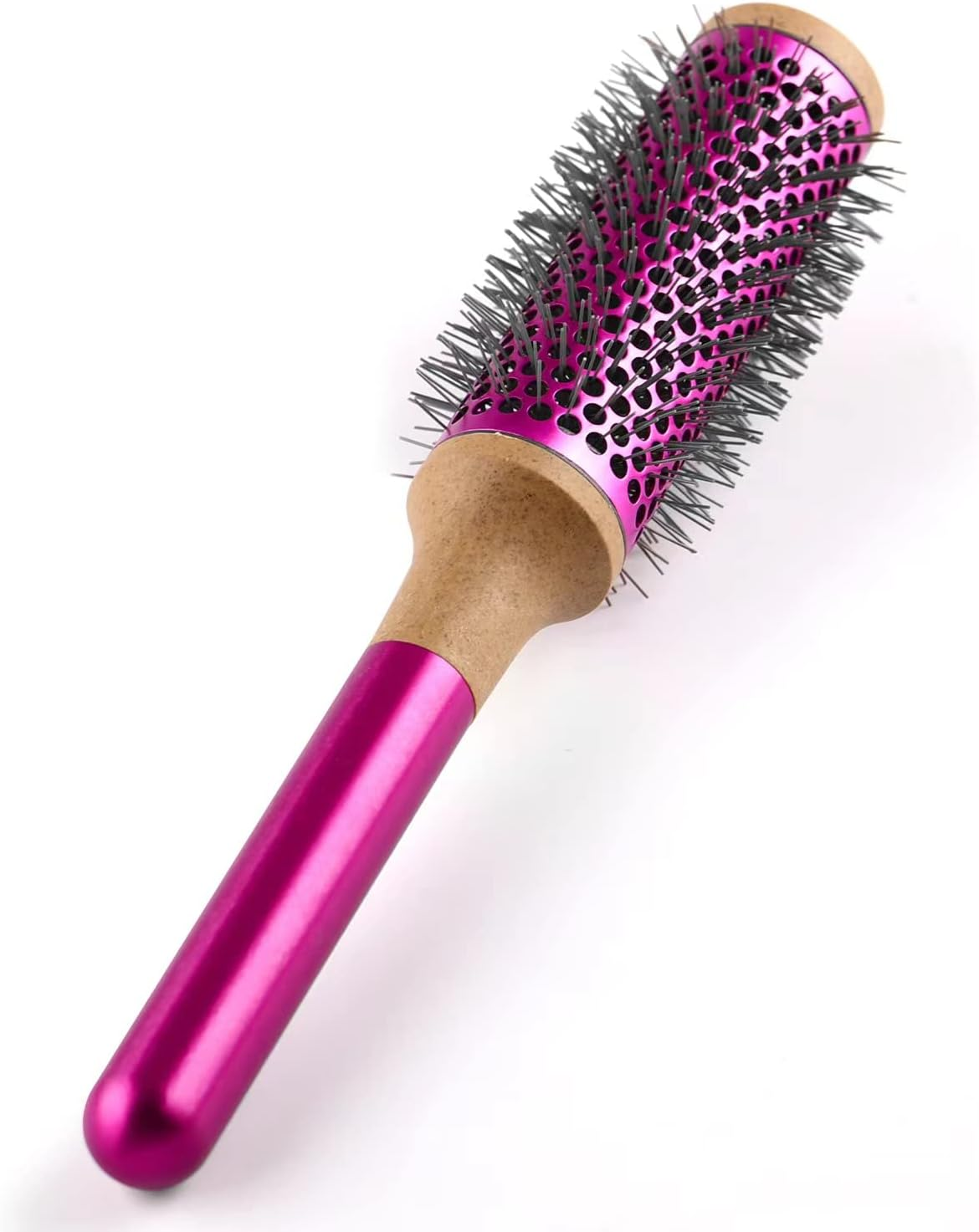 35Mm/1.4Inch round Brush Comb for Dyson Hair Styling and Salon Blowout, Weighted Handle Vented Barrel Brush for Blow Drying, Curling, Straightening image number 5