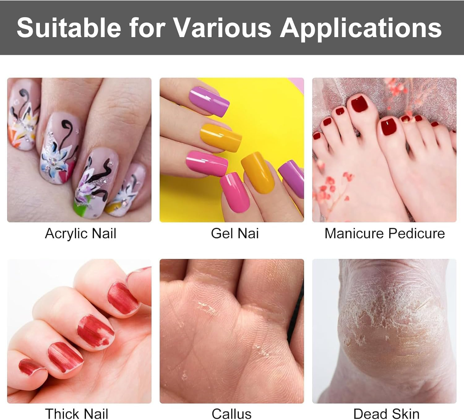 3Mm Mini Sanding Bands 100-Pack with 2 Mandrel Bits - 240 Grit Nail Drill Abrasives for Acrylic Gel Removal, Professional Manicure & Pedicure Kit for Home and Salon Use​ image number 3