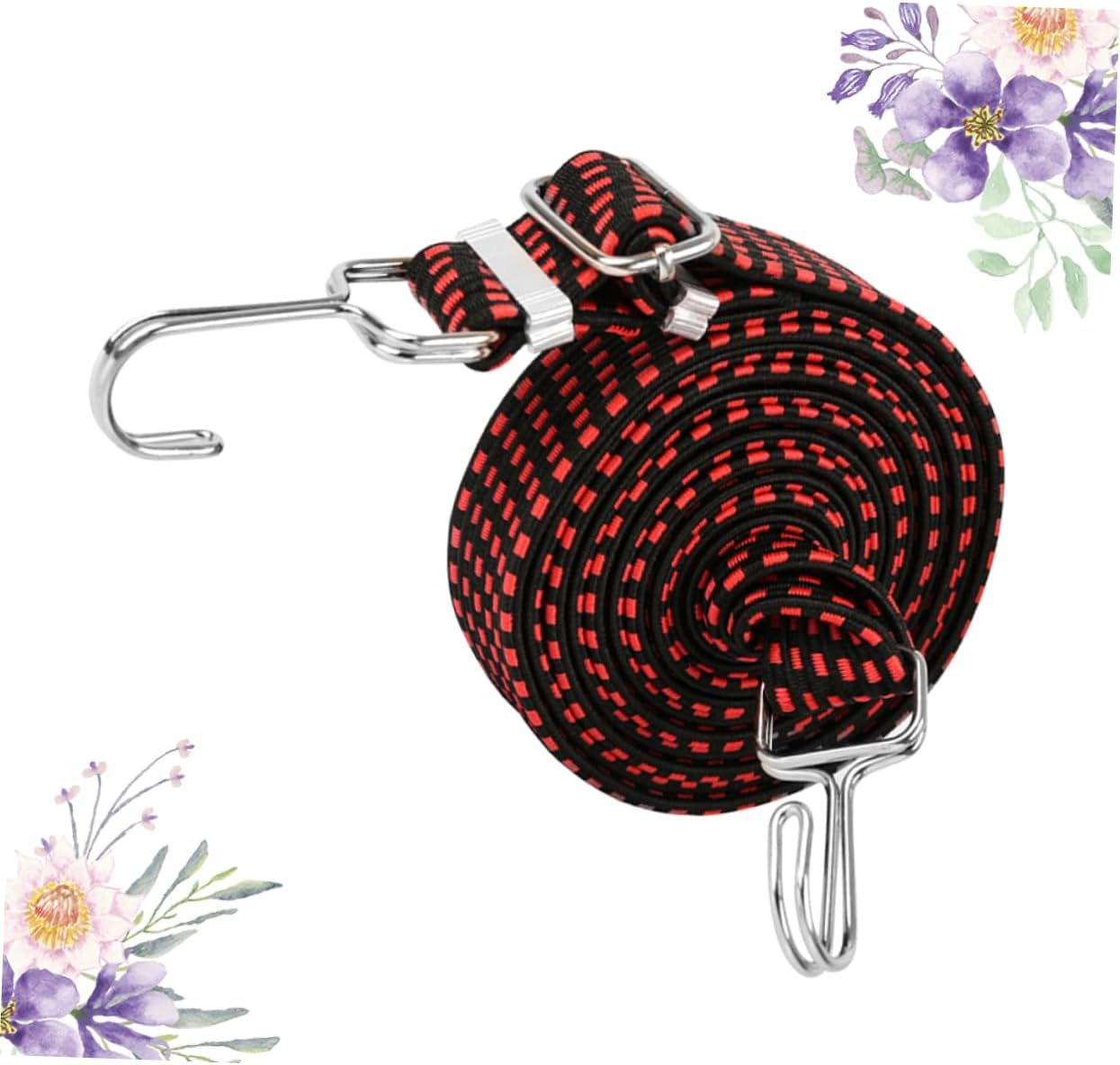 3M High Elastic Luggage Rope Tie down Straps Ratchet Straps for Caravan SUV Truck Cargo Tie-Down image number 5