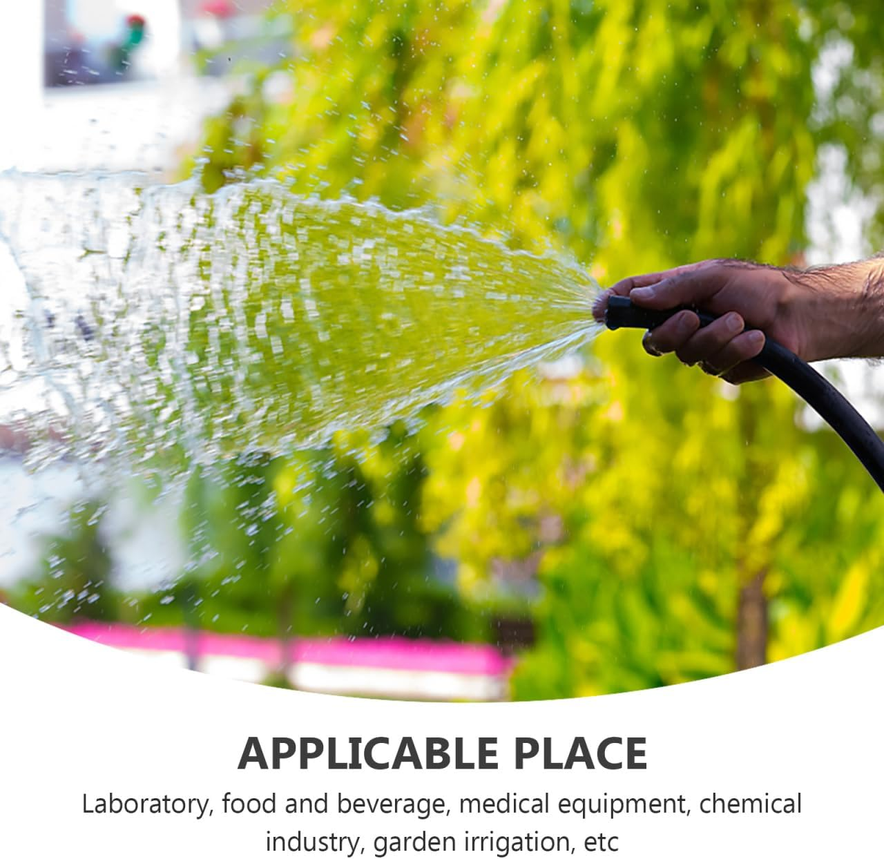 10Pcs Hose Barb Fitting Plastic Union Adapter Straight Connector for Easy Installation in Aquariums Gardens and Laboratories Practical Design image number 4