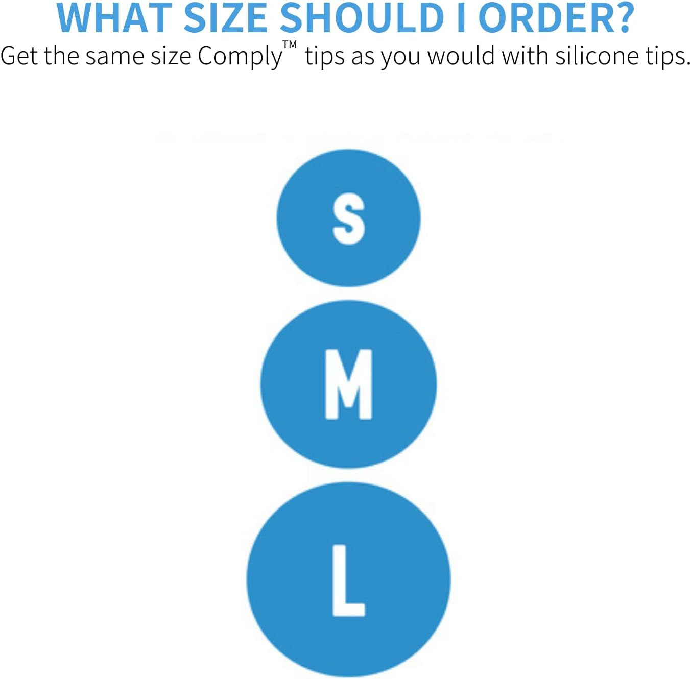 Comply Truegrip Pro TW-300-B Foam Earbud Tips, Large (3 Pairs) image number 1