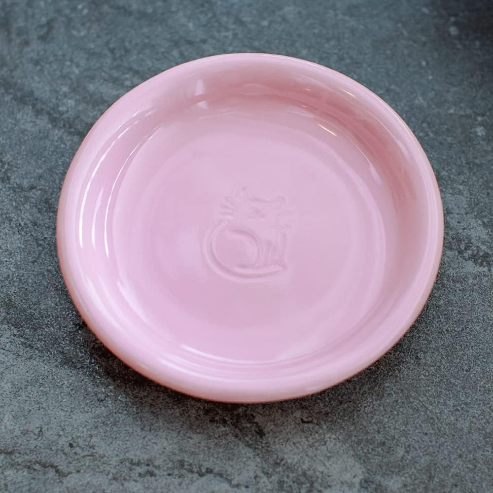 Nobby Ceramic Cat Milk Dish Diameter 14 X 2 Cm - Purple image number 3