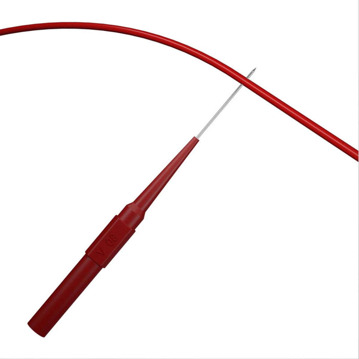 10PCS 0.7Mm Test Probe Pins, Non-Destructive Insulation Wire Piercing Needle, Stainless Steel Back Probe Pins, Tip Multimeter Probes for Banana Socket Plug, Car Tester (5 Color) image number 6