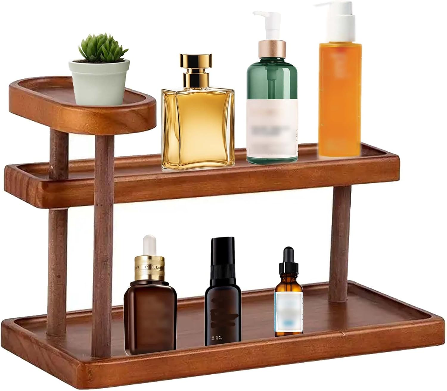 Bathroom Organizer Countertop,3 Tier Bathroom Counter Organizers and Storage,Countertop Organizers for Makeup,Perfume,Skincare,Cleaning Supplies,Coffee Station image number 1