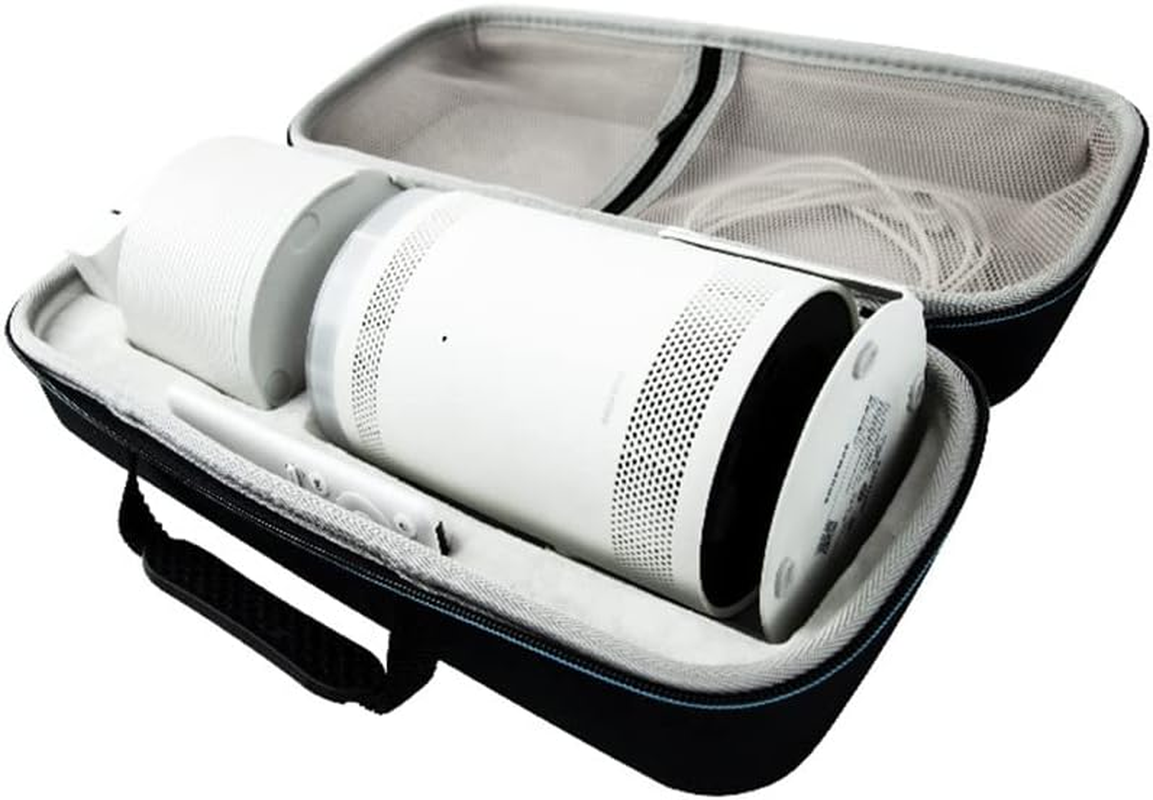 Levigo Projector Portable Hard EVA Protective Storage Box Compatible with Samsung the Freestyle, Projector 360 Degree All-Round Protection Travel Carrying Case image number 2