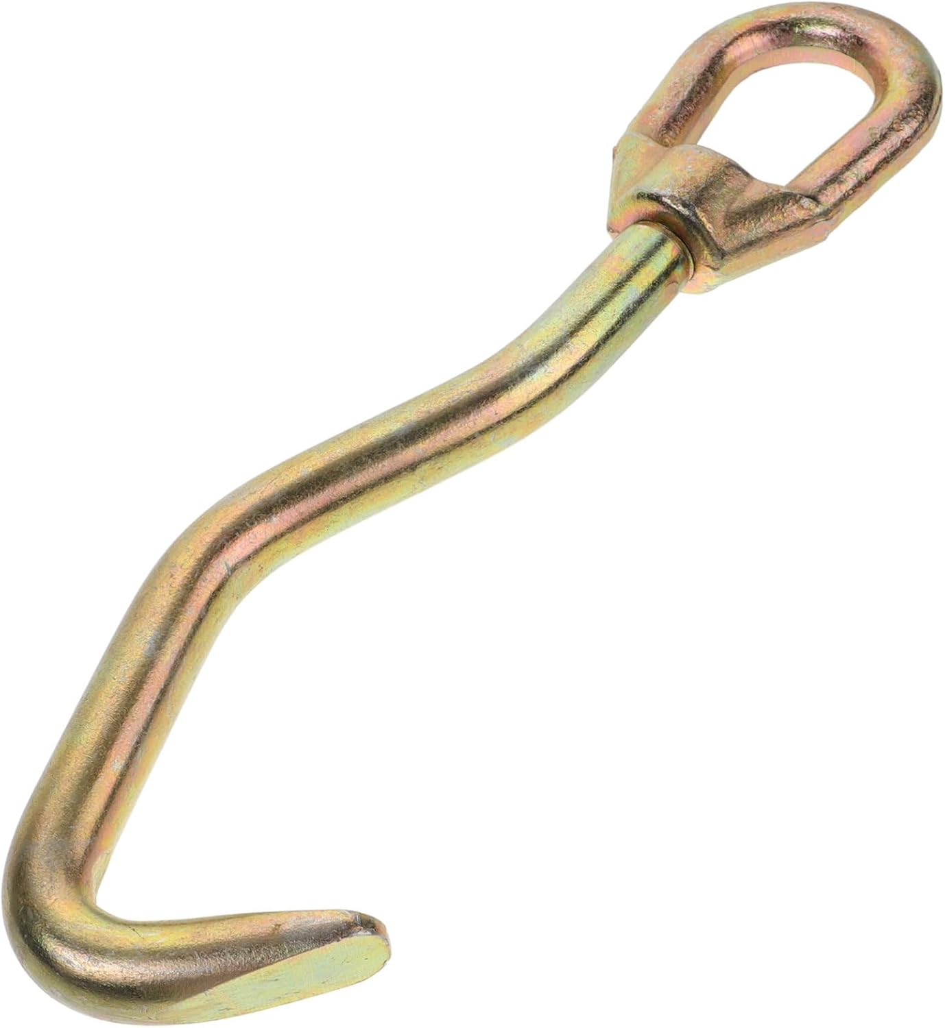 EXAOMBLE Auto Body Dent Puller Hook Sheet Metal Repair Tool Mini Triangle Clamp Snake Locking Head with Flat Hook for Automotive Body Fabrication and Dent Removal Equipment image number 3