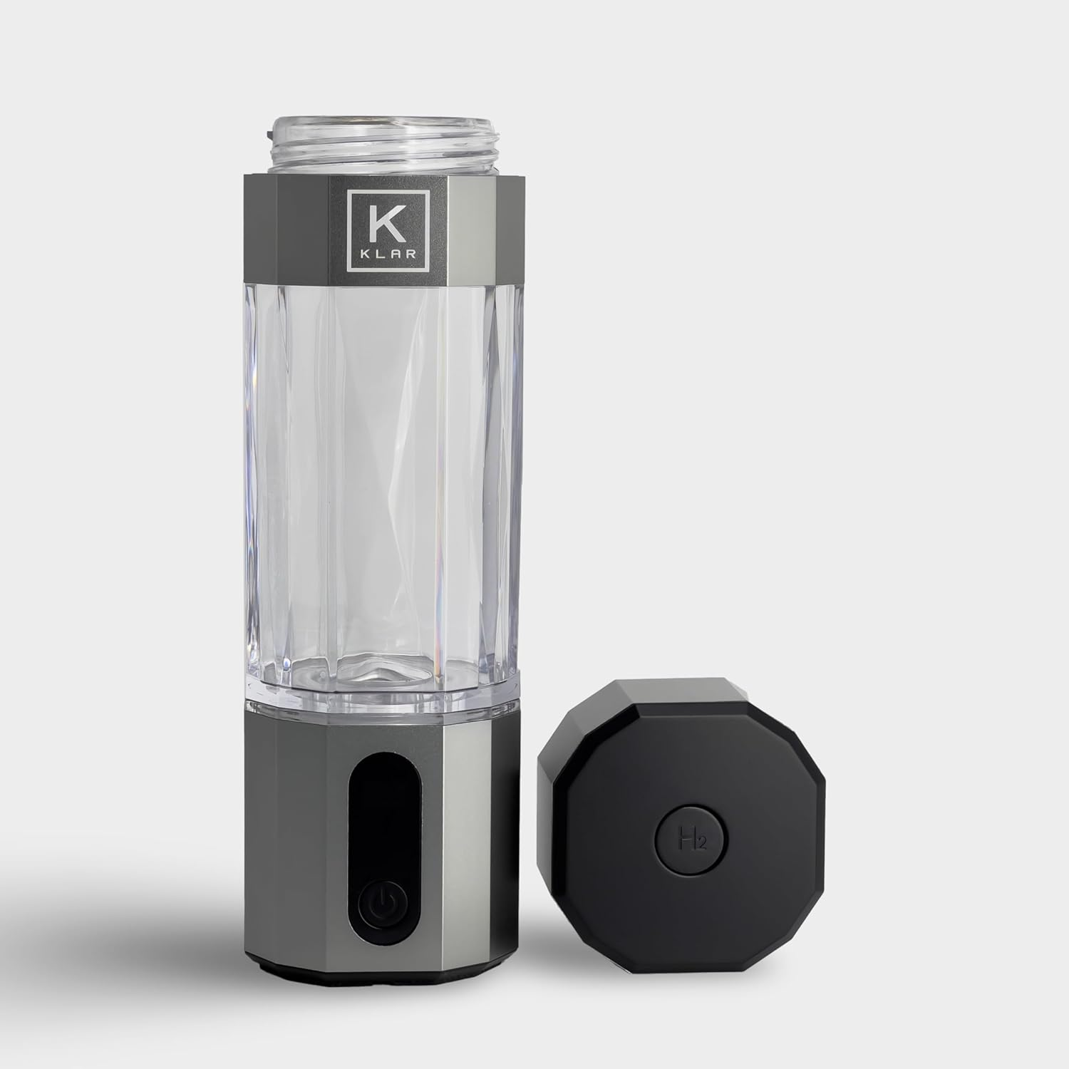 KLAR Elite Hydrogen Water Bottle - 15,000Ppb / 15Ppm - Market Leading Hydrogen Rating - Antioxidant Rich Water - Portable Hydrogen Generator - Premium Quality Bottle - AUS Owned. (Titanium Silver) image number 4