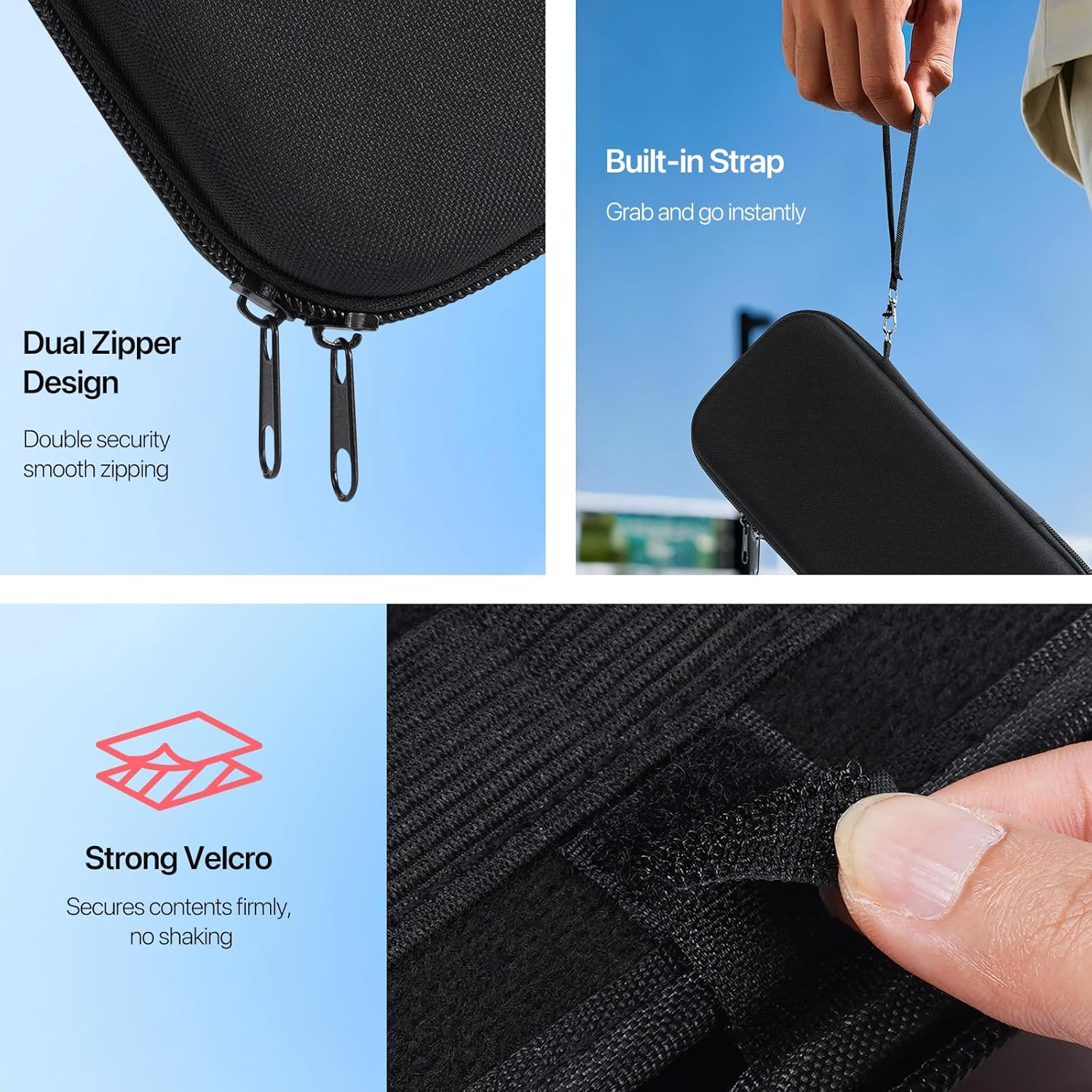 Verderoot Guardian Series Carrying Case for Nintendo Switch 2 2025, Slim Hard Shell Protective Storage with 12 Game Card Slots & Water-Resistant Fabric - Shockproof Travel Accessories image number 1