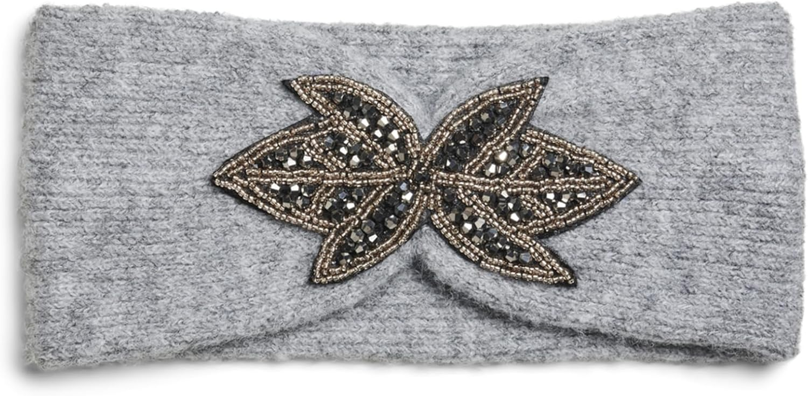 PIECES Pcnasminna Headband BC, Medium Grey Melange, 1 St&uuml;ck (1Er Pack)