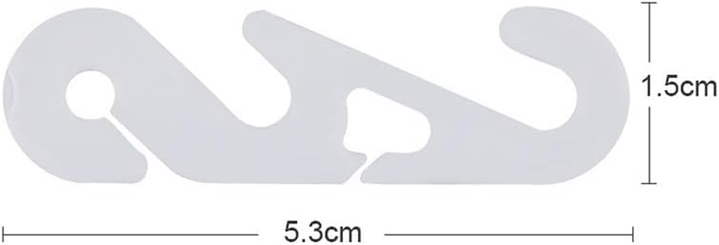 30X Face Mask Adjustable Ear Hook Strap Extension Fixing Clip Ear Buckle AU image number 6