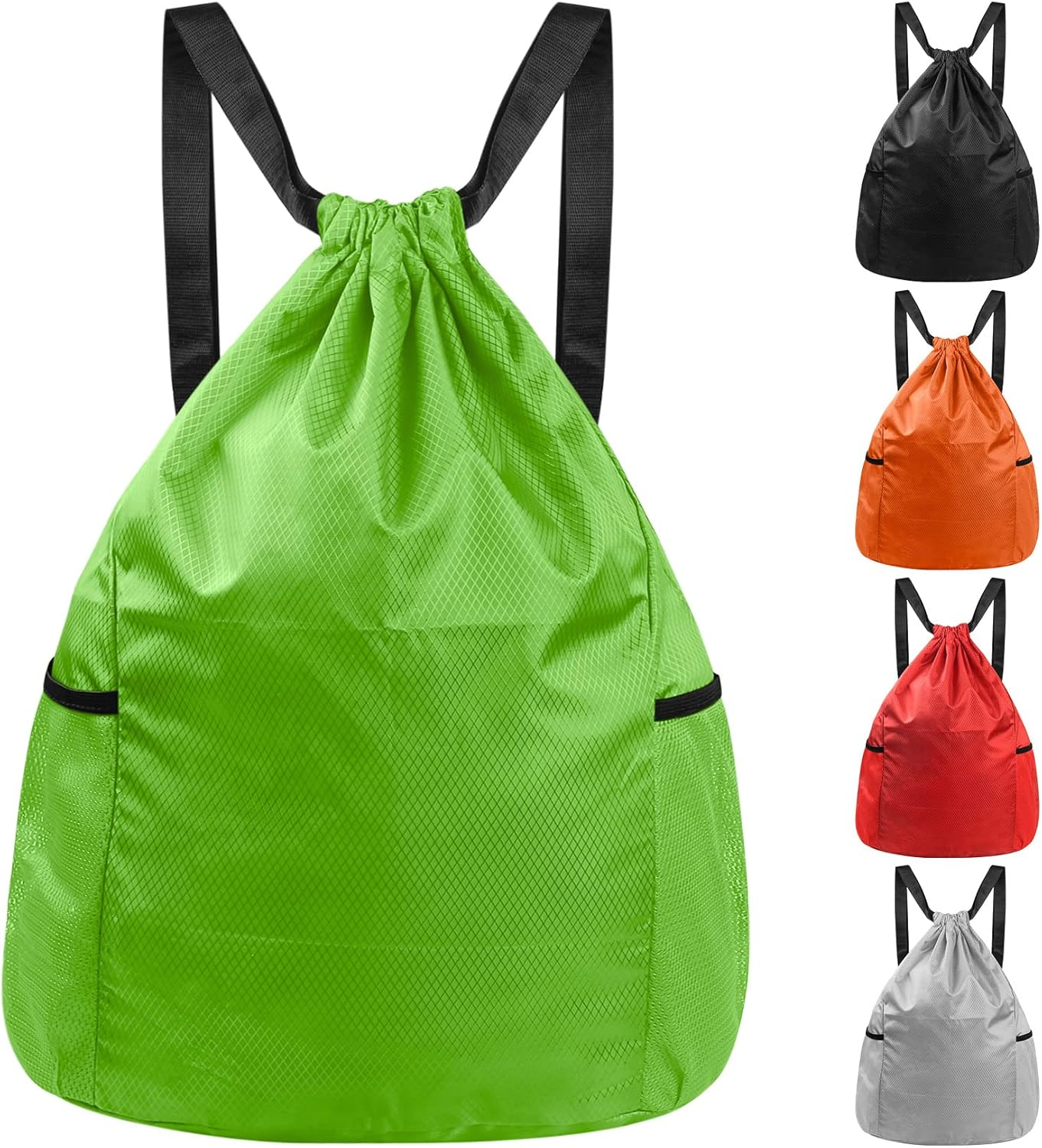 Drawstring Backpack Bag, Cinch Backpack Bags, Sport Sack Draw String Bag Bulk, Gym Sackpack String Bag