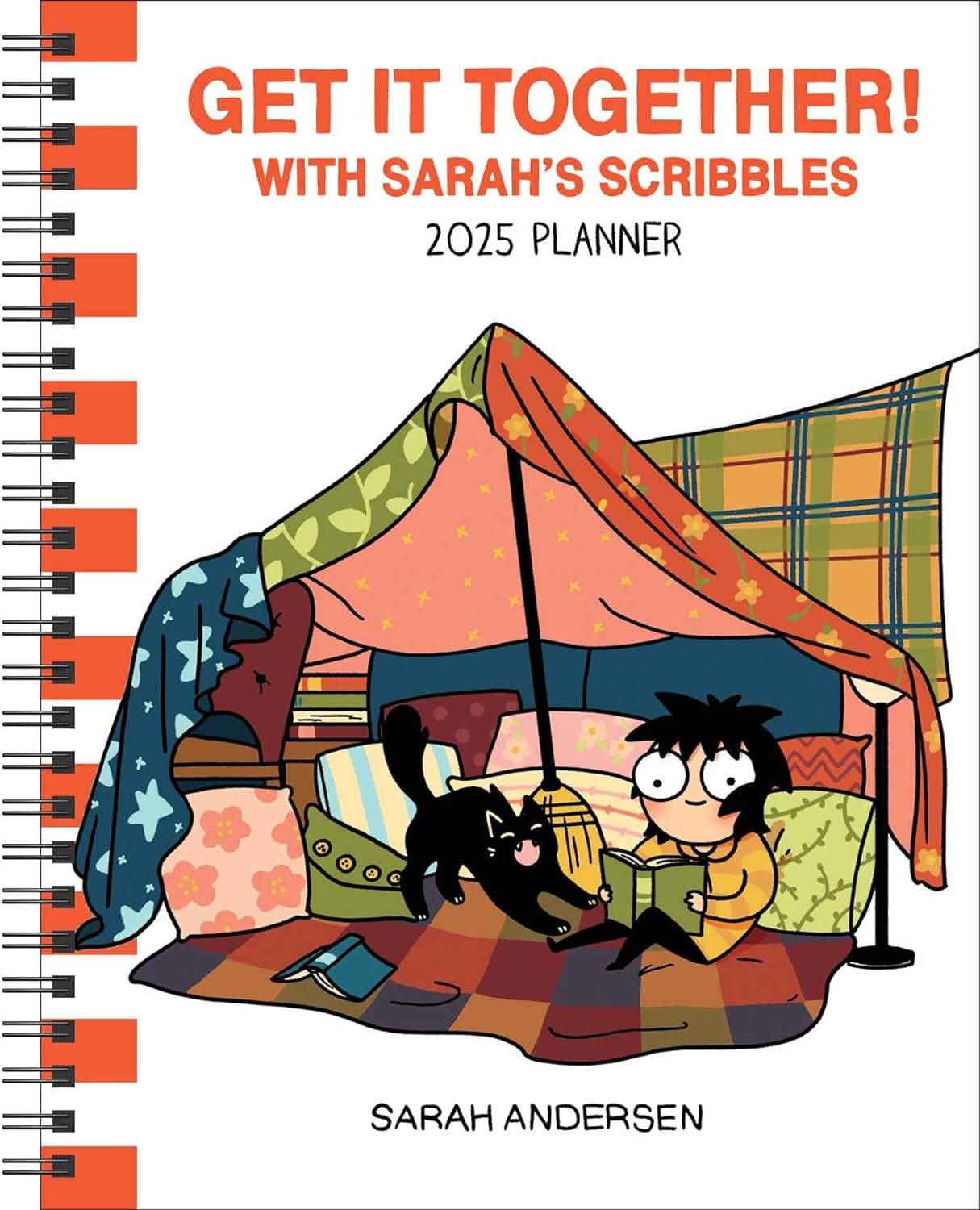 Sarah'S Scribbles 12-Month 2025 Monthly/Weekly Planner Calendar: Get It Together! image number 4