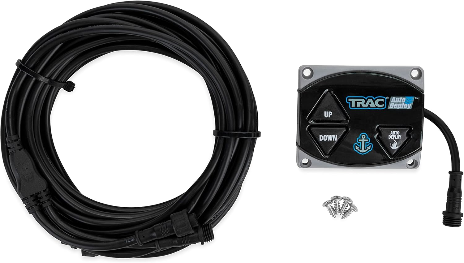 Camco Trac Outdoors Anchor Winch G3 Autodeploy Second Switch - Features Up/Down/Auto Operation - for Use with TRAC Autodeploy Electric Anchor Winches - G3 Angler & Deckboat Models (69045) image number 2