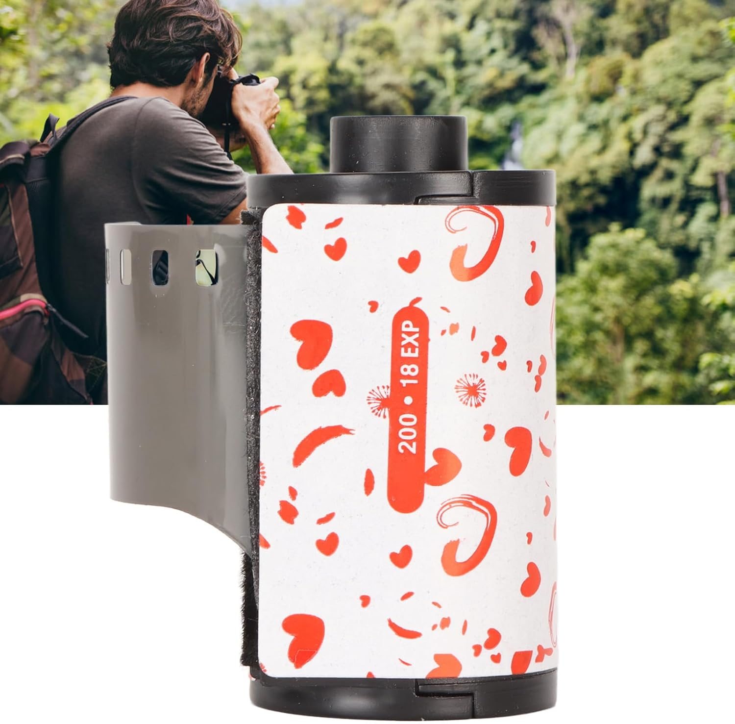 RASTKY Black and White Film 35Mm Black White Print Film Professional 18 Exposures 200 Degree Light Sensitivity 35Mm Negative 135 Camera Photography