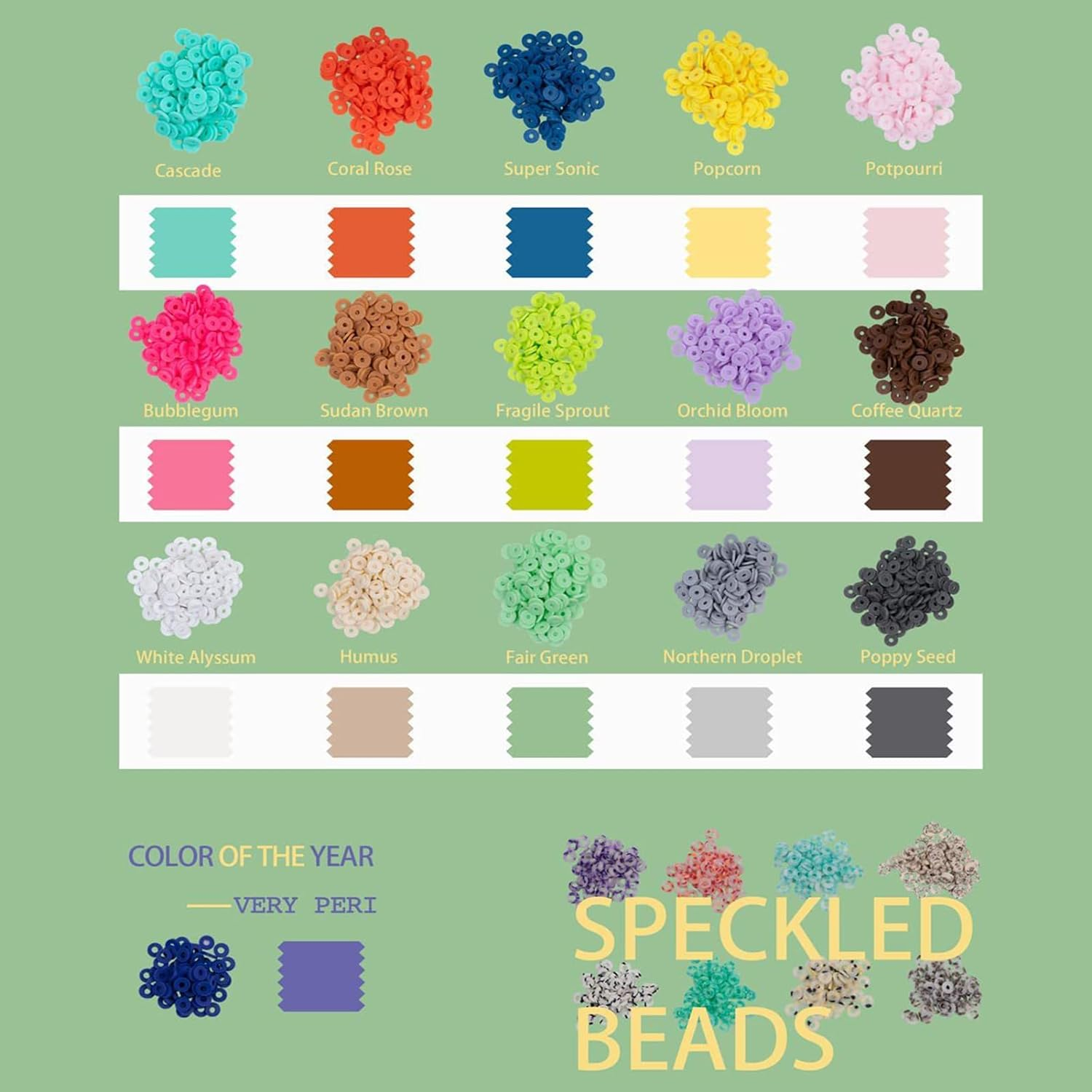 Clay Bead Bracelet Kit,Bead Bracelet Kit,48 Grid Clay Beads with Letter Beads,Colorful Shape and Rich Color,Friendship Bracelet Kit for Adults,Jewelry Making Kit
