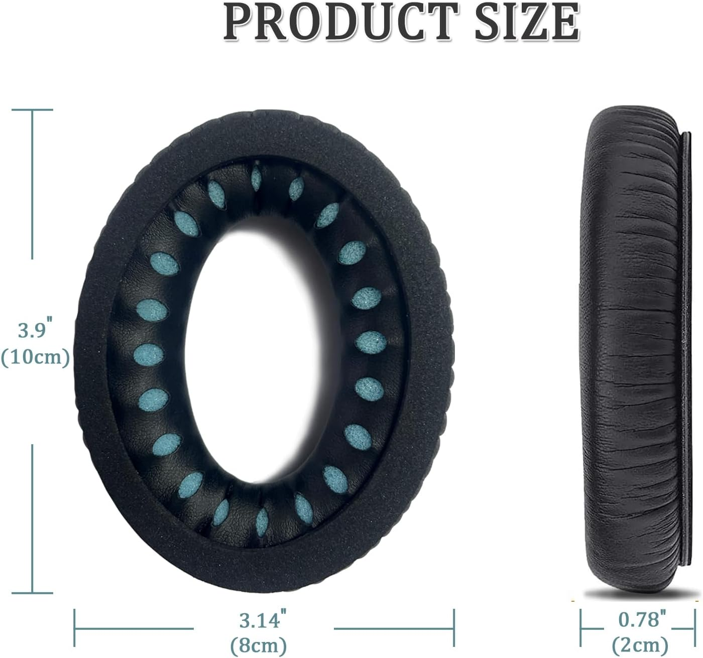 Replacement Ear Pads for Bose QC35/ QC35 Ii(Quietcomfort 35) Headphones image number 5