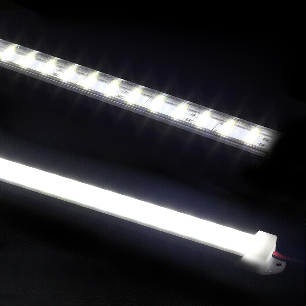 4X LED Camping Light Strip Lights Bar Car 12V Caravan Boat Fishing Interior Lamp image number 4