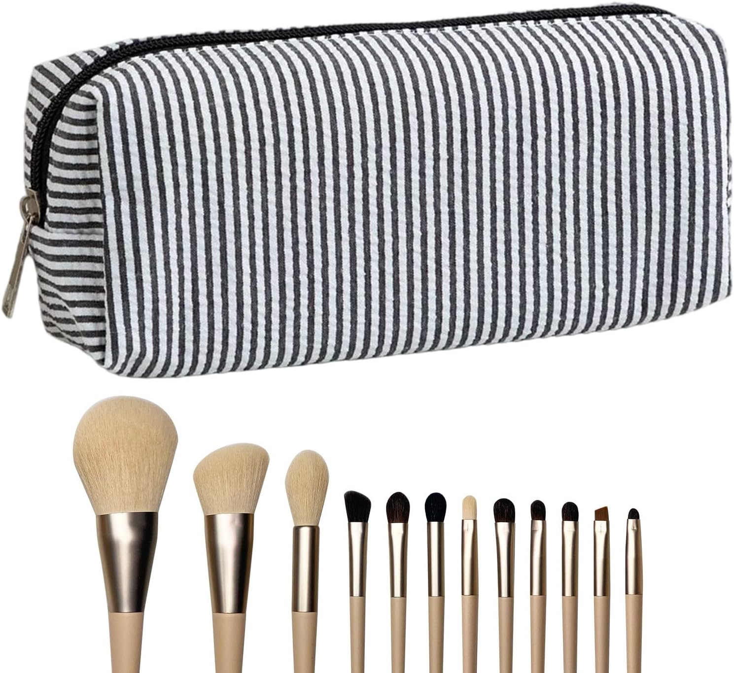 Tktouci Pen Case - Cute Pencil Case Large Capacity Pen Pouch | Portable Organizer School Supplies for Brushes Makeup Purse Daily Classroom Art Class Office Work Desk Home Birthday Preschool