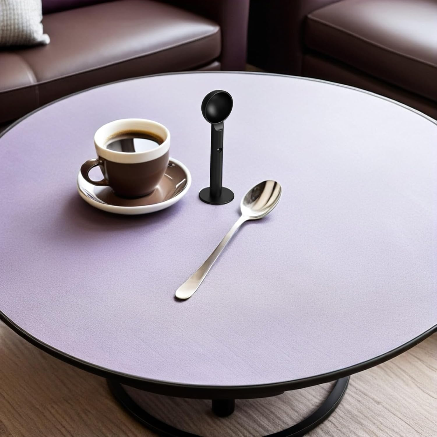 JECOMPRIS 2-In-1 Black Coffee Measuring Spoon and Powder Press Tamper Espresso Scoop Accessory for Home Kitchen and Coffee Shops Grounds Tamping Tool image number 6