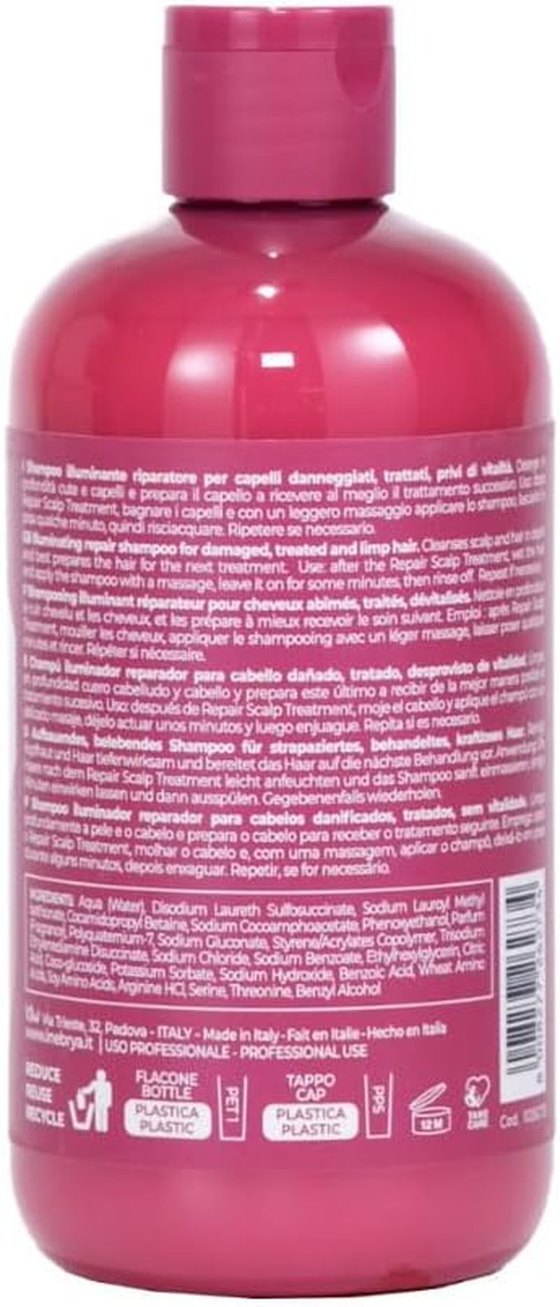 Inebrya Sheсare Repair Shampoo 300 Ml image number 1