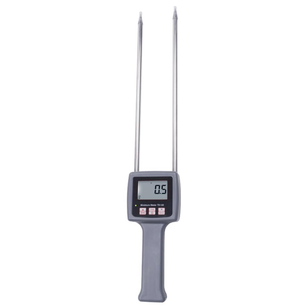 TK100 Multifunctional Fibre Test Meter Portable Humidity Tester Water Content with Quick Measurement for Tea Corn Straw Bran Soybean Rice Fibrous Substances image number 5