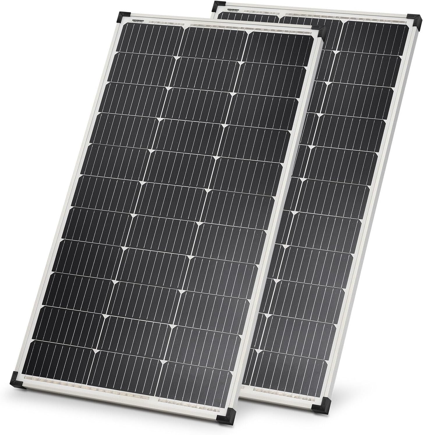 Voltx 12V 2X100W Solar Panel Monocrystalline PV Module Power Charge